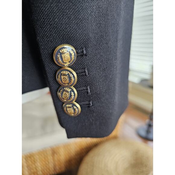 J. Crew Slim Schoolboy Wool Blend Blazer Women's Size 0 Classy Academia Preppy - Picture 7 of 12